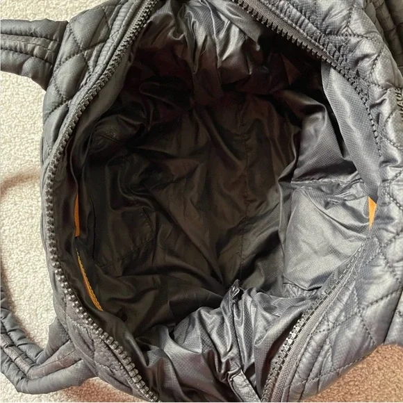 MZ Wallace Women's Black Quilted Medium Sutton Tote Bag, No Crossbody Strap - Picture 7 of 10